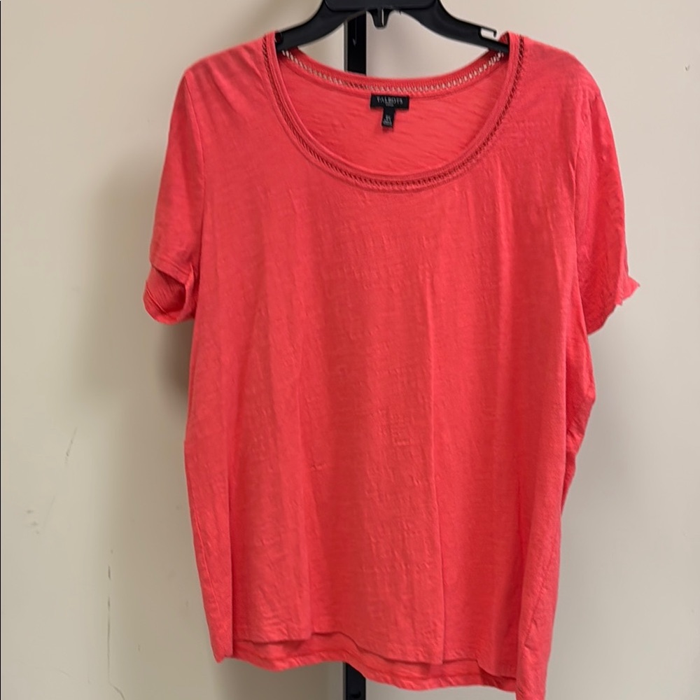 Talbots Women's Coral Top